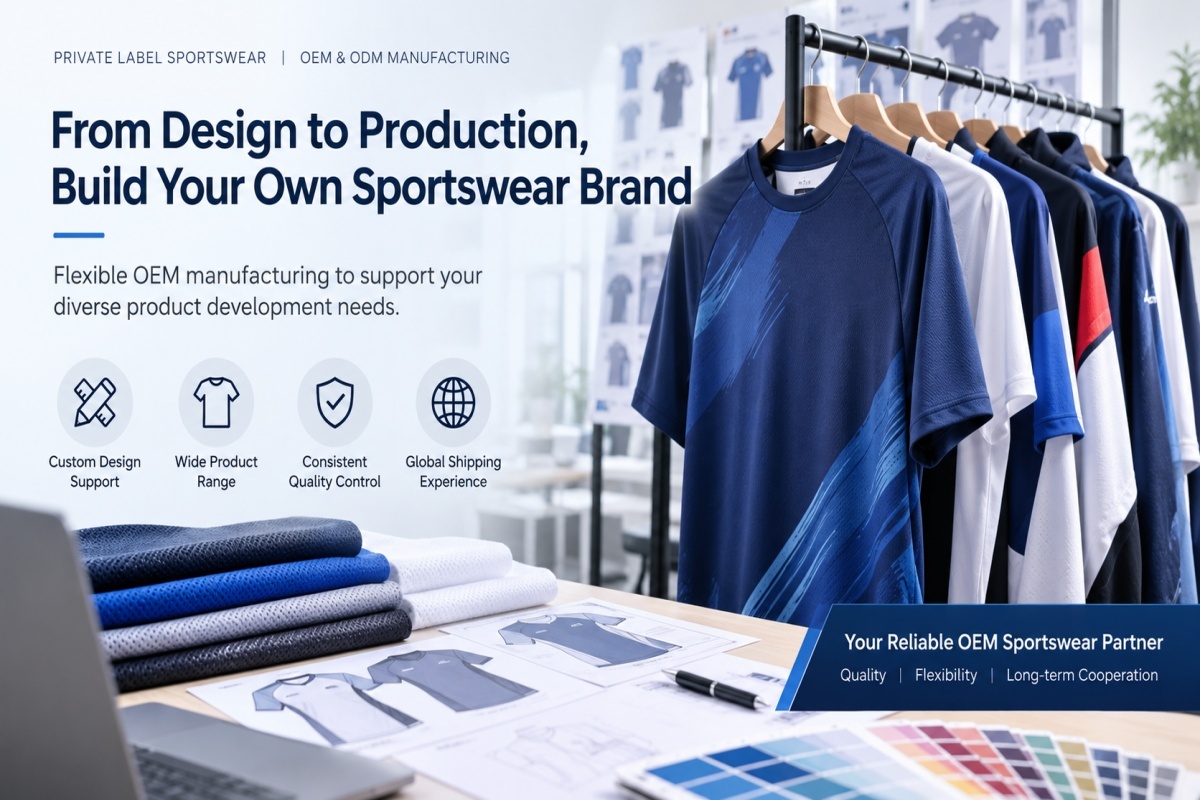 Latest company blogs about Supporting Private Label Sportswear Development Through Flexible OEM Manufacturing