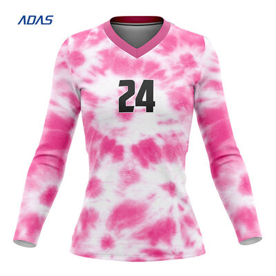 Mua Sublimated Print Unisex Bóng chuyền mặc áo khoác tay dài ODM online manufacture