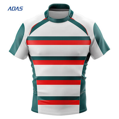 kupować Sublimatyzowane ubrania treningowe do rugby Jersey Training Wear 100% tkaniny poliestrowej online manufacture