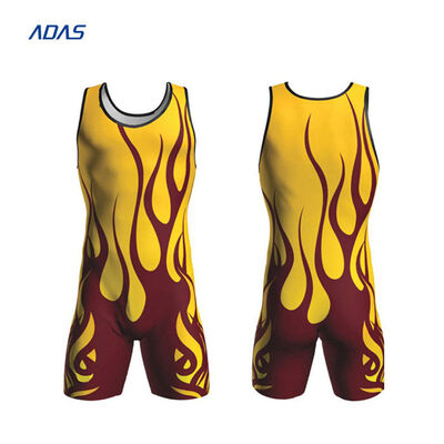ซื้อ OEM สเปนเด็กซ์ แข่งขันรบกระชับ Singlet Double Leotard Sublimation สําหรับหนุ่มสาว Unisex ชุด BJJ online manufacture