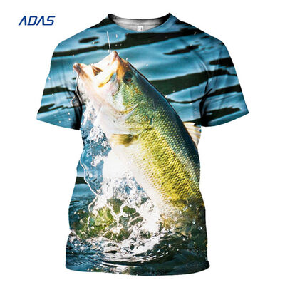 kopen Heren T-shirt met normale pasvorm, schaduwgeventileerd, dye-sublimatie, korte mouwen, all-over bedrukt, op maat online manufacture