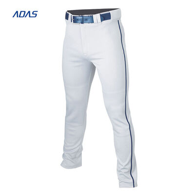 comprar Antibacterial Softball Baseball Team Wear Pinstripe Calças Design personalizado Fabricação em linha