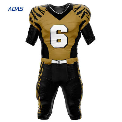 kopen Oem Plain American Football Jersey Uniform Sublimatie Polyester Koel Droog Spoelen Gepersonaliseerd online manufacture