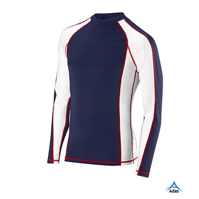 kopen Unisex Compressie UPF Zwemhemden Mens Rash Guard Lange mouwen Kleding Custom online manufacture