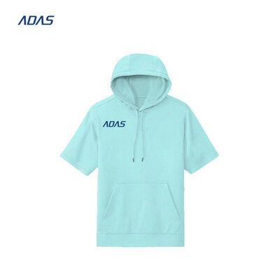 Buy Custom Plus Size Men'S Athletic Short Sleeve Hoodie Shooting Shirt Hoodie For Workouts And Running online manufacture