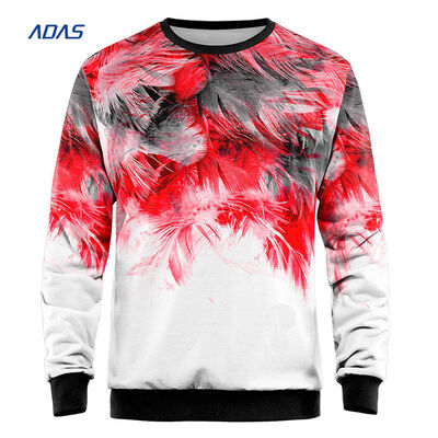 comprare Crewneck poliestere sublimazione cappuccio maglietta maniche lunghe online manufacture