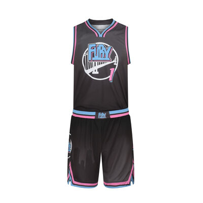 kaufen Massenbestellung Jugendliche einfache Übung Polyester Basketball Uniform tragen Streifen online manufacture