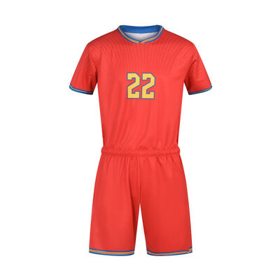 comprar Impressão em sublimação camisetas de futebol de futebol tamanhos juvenis bordados poliéster respirável personalizado online manufacture