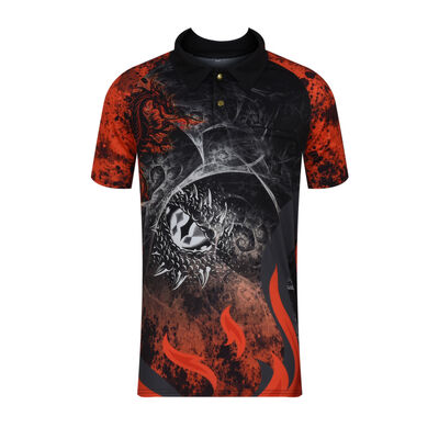 Buy 100% Polyester Short Sleeve Neon Colour Dart Shirts Jersey Bespoke online manufacture