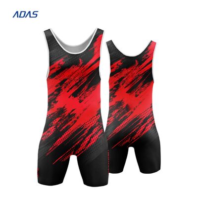 comprar Singlet de Powerlifting com Design Personalizado Masculino Uniforme de Levantamento de Peso Costura sem Emendas Lycra Poliéster Sublimado online manufacture