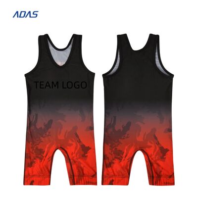 kaufen Individuell hochwertiger Wrestling-Singlet für Herren OEM ODM mit individuellem Logo, Sportbekleidung, Fitness-Training, Kompressions-Singlet für Herren, Großhandel online manufacture