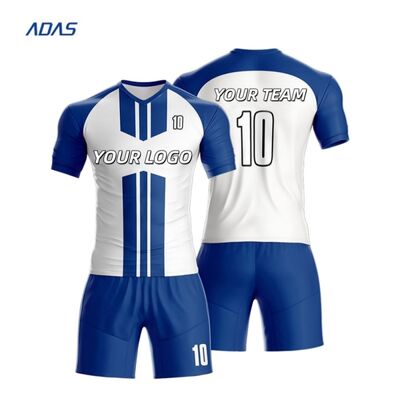 acheter Maillot de football pour hommes sur mesure Ensemble d'entraînement d'équipe Porter maillot de football Sublimation online manufacture
