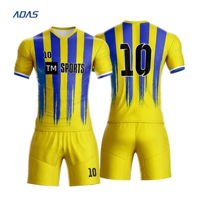 comprar Custom Full Sublimation Jersey Futebol Impresso Embroidery Logo Juventude Futebol Kit de Treinamento online manufacture
